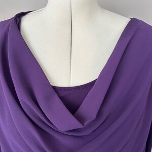 Dressy Purple Blouse
